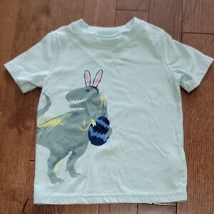 Carter's Green Short Sleeve Tee with Whimsical Graphic